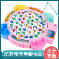 儿童电动玩具池套装宝宝男孩女孩旋转磁性音乐早教玩具
