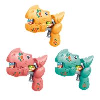 儿童宝宝发光玩具枪灯光音乐电动声光枪绝地求生恐龙迷你男孩玩具|恐龙小随机一款