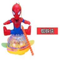 新品中秋节儿童手提灯笼发光卡通玩具电动万向音乐旋转太阳花灯笼|太阳花蜘蛛侠(收藏送电池)