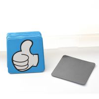黑板磁贴教具卡通可爱磁力冰箱软磁贴大拇指磁性贴磁铁白板奖励贴|5cm大号大拇指磁贴/蓝色20片
