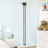 儿童房卧室卡通身高贴墙贴画幼儿园学校墙面装饰贴纸小孩量身高尺|猫田七身高贴