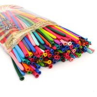 小太子长条260加厚魔术乳胶气球儿童生日卡通编制创意彩虹造型