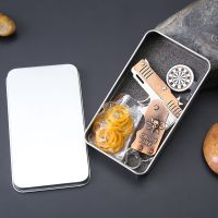 锌合金六连发折叠皮筋枪 儿童玩具皮筋枪模型摆件