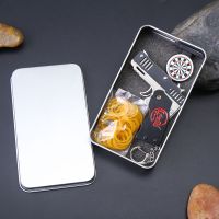 锌合金六连发折叠皮筋枪 儿童玩具皮筋枪模型摆件