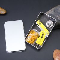 锌合金六连发折叠皮筋枪 儿童玩具皮筋枪模型摆件
