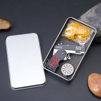 锌合金六连发折叠皮筋枪 儿童玩具皮筋枪模型摆件