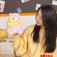 萌可爱小羊手偶 色彩羊驼亲子游戏益智毛绒玩偶手套娃娃礼物