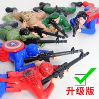 爬行玩具侠队长宝宝婴幼儿小孩儿童电动灯光音效爬兵