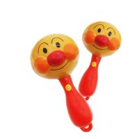 面包超人新生宝宝手摇铃面包超人沙锤安抚玩具0-6月