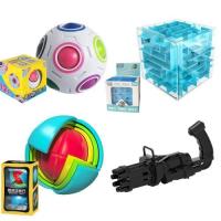 魔法彩虹球异形指尖魔方儿童6初学礼品专注力减压益智玩具3岁以上