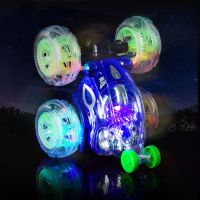 遥控车女孩版翻滚特技车360度翻斗车越野汽车充电动赛车儿童玩具