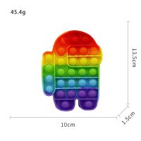 彩虹灭鼠先锋儿童心算益智桌面玩具减压按压互动游戏思维逻辑棋盘