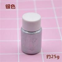 超轻粘土人物手办金色银色铜色青铜色丙烯颜料分装 25g 20