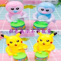 发条小玩具海草猪打鼓儿童玩具男女孩喜洋洋KT猫 狗打鼓0-3岁批发