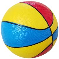幼儿园专用拍拍皮球儿童充气彩色篮球 三色皮球玩具篮球弹力皮球