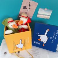 毛绒玩具公仔加油鸭抖音沙雕复读鸭圣诞节会说话生日礼物抱枕玩