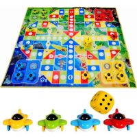 立体飞行棋地毯超大号儿童棋类玩具桌游益智飞机棋游戏棋亲子地垫