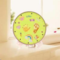 宝宝手足印手脚印手印新生的婴儿童胎毛纪念品永久满月百天礼物