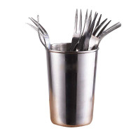 [ 10只水果叉]水果叉不锈钢蛋糕叉创意儿童叉子甜品叉水果签家用果插一次性用品牙签果签简约生活日用品 精选特买