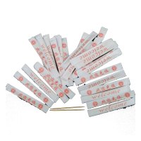 牙签一次性包装双头尖竹牙签加厚纸一次性用品牙签果签便携简约生活日用品 精选特买