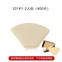美式咖啡壶滴漏式咖啡机用咖啡滤纸100张加厚102扇形过滤纸简约现活日用家居百货 精选特买