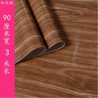 pvc木纹贴纸墙纸家具翻新贴纸厚墙纸自粘衣橱柜贴宿舍装饰贴生活日用家居家用墙纸 精选特买