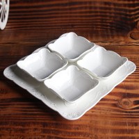 下午茶点心架蛋糕欧式家用陶瓷双层水果盘三层甜品台零食托盘 精选特买