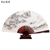 [折叠扇10寸单把装颜色随机]扇子折扇古典古风复古折叠扇子绫绢扇折扇男生活日用降温用品扇子 精选特买