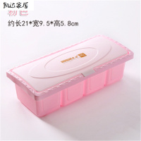 家用创意厨房调料盒调味罐翻盖调味瓶塑料套装味精盐盒四格式带勺生活电器厨房工具厨房小工具/调料器皿 精选特买