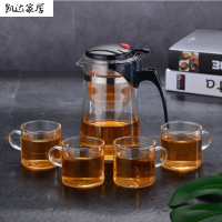 飘逸杯玻璃泡茶壶全拆洗内胆家用冲茶器沏茶杯花茶壶套装茶具创意简约家居家用水杯水具 精选特买