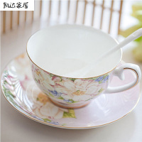 骨瓷咖啡杯套装欧式下午茶茶具创意陶瓷简约家用红茶杯多款多色多功能家用水具水杯生活日用家居器皿 精选特买