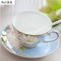 骨瓷咖啡杯套装欧式下午茶茶具创意陶瓷简约家用红茶杯多款多色多功能家用水具水杯生活日用家居器皿 精选特买