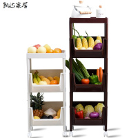 厨房置物架落地多层菜篮子玩具零食收纳架水果蔬菜储物架厨房用品生活日用家庭清洁收纳用品收纳架子置物架储物架 精选特买