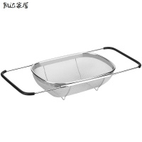 可伸缩沥水架不锈钢沥水篮水碗筷晾碗虑水洗菜碗碟架厨房置物架生活日用家庭清洁收纳用品收纳架子储物架置物架 精选特买