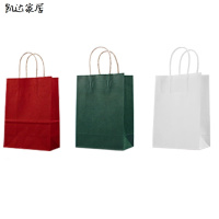 牛皮纸袋服装袋子外卖衣服购物礼品包装手提袋便携日常生活日用家庭清洁收纳用品收纳袋方便袋 精选特买