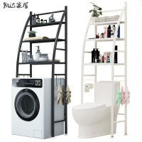落地卫生间置物架壁挂浴室吹风机洗手间厕所洗衣机马桶架子收纳架生活日用家庭清洁收纳用品收纳层架储物架置物架 精选特买