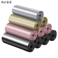 手提背心式垃圾袋100只家用一次性厨房大号黑色分类塑料袋生活日用家庭清洁清洁用品一次性用品垃圾袋 精选特买