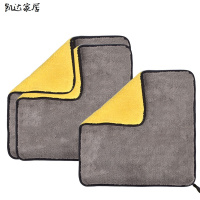 [3条装]加厚洗车毛巾吸水擦车布专用玻璃不毛鹿皮抹布工具汽车用品大全家纺家居纺织品毛巾浴巾 精选特买