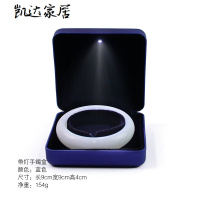 戒指盒首饰盒包装盒 创意求婚高档婚礼珠宝首饰包装盒小led灯钻戒吊坠项链盒子 精选特买