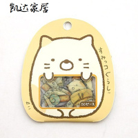 防水水杯贴纸区分水杯水杯装饰可爱玻璃记事本日记本手帐透明卡通小清新贴纸 精选特买