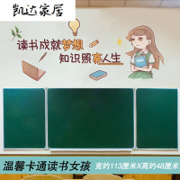 励志贴纸儿童房间墙壁自粘墙纸卧室小学生教室文化墙面班级墙贴画 努力改变 大 精选特买