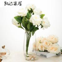 欧式时尚插花恐龙蛋造型花器 简约彩色玻璃花瓶 客厅装饰品摆件 精选特买