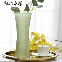 创意六角玻璃花瓶透明鲜花插花花器 经典富贵竹花瓶 客厅餐厅摆件 精选特买