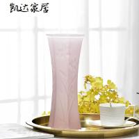 创意六角玻璃花瓶透明鲜花插花花器 经典富贵竹花瓶 客厅餐厅摆件 精选特买