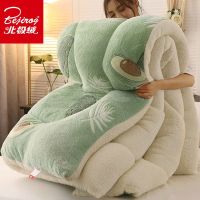 加厚雪花绒单人冬被双人被子保暖被芯春秋宿舍羊羔绒被子