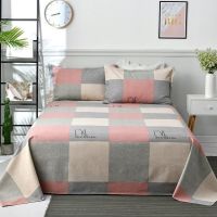 夏季凉席纯老粗布床单加厚大炕单宿舍亲肤大被单加长榻榻米床单