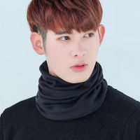 脖套男冬季保暖韩版多功能头巾帽潮学生护颈椎围脖男围巾休闲百搭