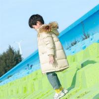 2020新款儿童羽绒服男女童冬季加厚款中大童时尚外穿中长款羽绒服