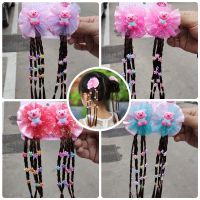 儿童假发发饰可爱小女孩儿童蝴发夹女童头饰宝宝辫子鸭嘴夹