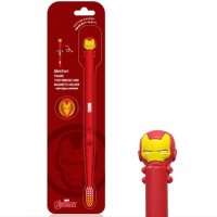 韩国美队儿童卡通软毛牙刷 钢铁侠6岁清洁护齿小孩|钢铁侠牙刷适龄6岁以上